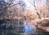 Another view of Wilson's Creek from the old iron bridge.