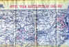 Civil War Battlefields map, upper half.